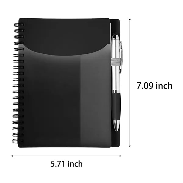 Spiral Notebooks Wide Ruled for School 6 X 7 Inches