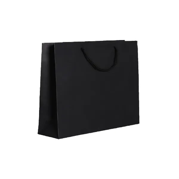 Black Cardboard Gift Packaging Handheld