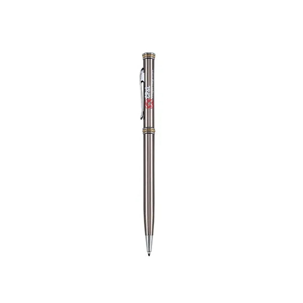 Metallic Ballpoint Twist Pen - Gunmetal