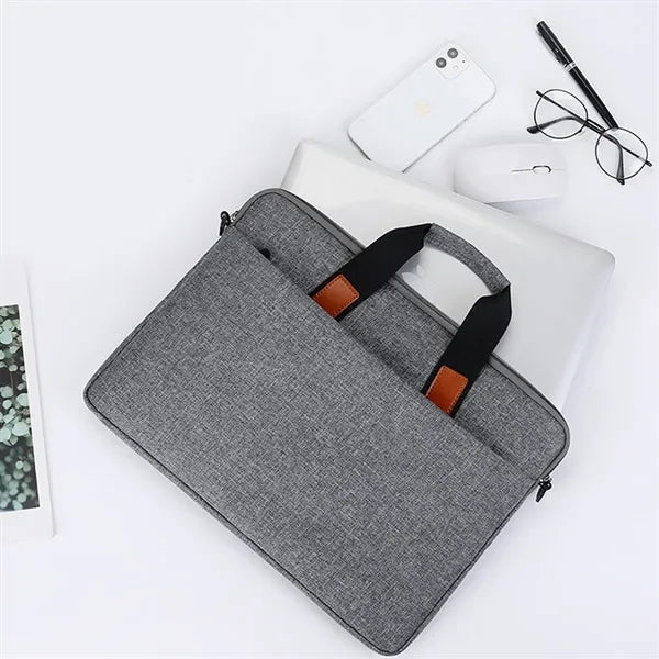 15.6 Inch Slim Water-Resistant Laptop Briefcase Shoulder Bag