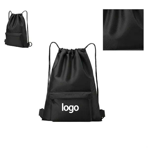 Lightweight Drawstring Backpack Sports Travel Carry