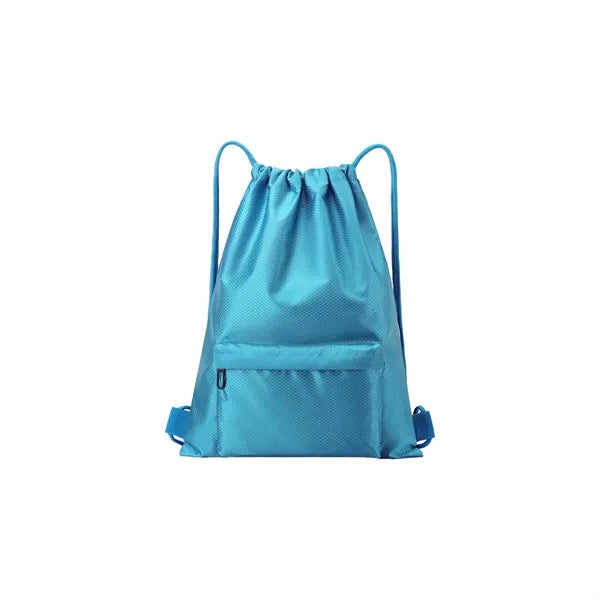 Lightweight Drawstring Backpack Sports Travel Carry