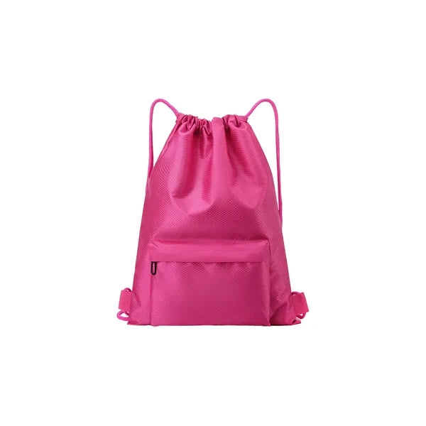 Lightweight Drawstring Backpack Sports Travel Carry