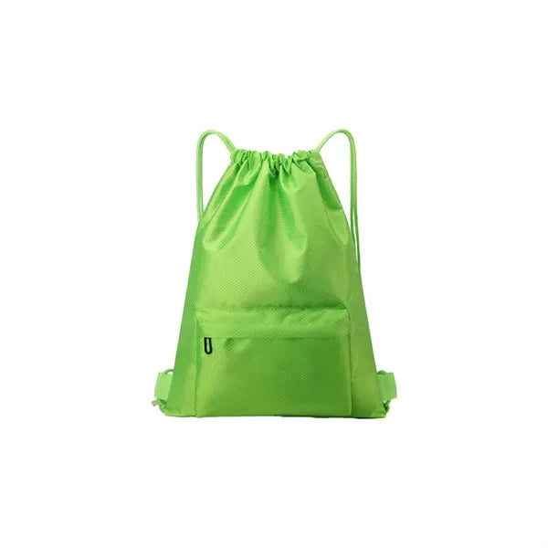 Lightweight Drawstring Backpack Sports Travel Carry