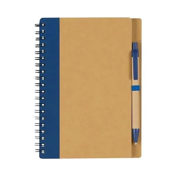 Eco Inspired Spiral Notebook & Pen