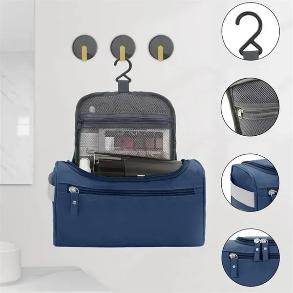 Waterproof Hanging Travel Toiletry Bag Cosmetic Organizer