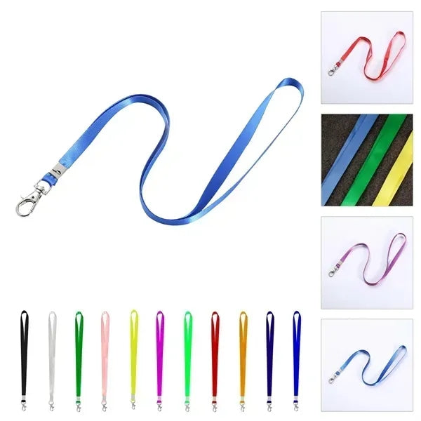 Silkscreen Polyester Lanyard Lobster Claw