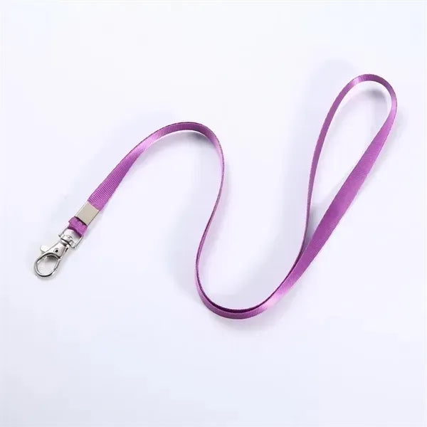 Silkscreen Polyester Lanyard Lobster Claw