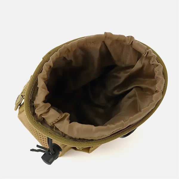 Tactical Molle Drawstring Magazine Dump Outdoor Pouch