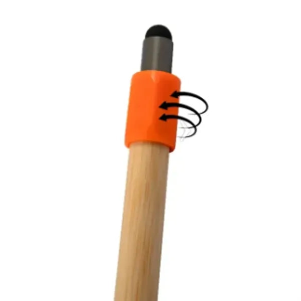 Bamboo Fidget Spinner Ballpoint Pen