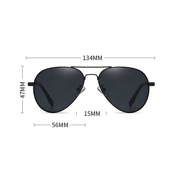 Classic Aviator Sunglasses with UV Protection