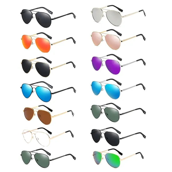 Classic Aviator Sunglasses with UV Protection