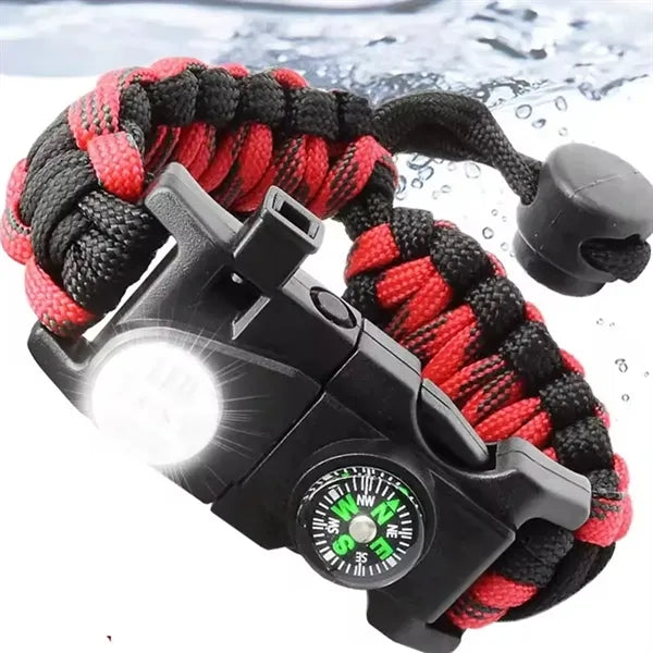 Adjustable Paracord Survival Bracelet