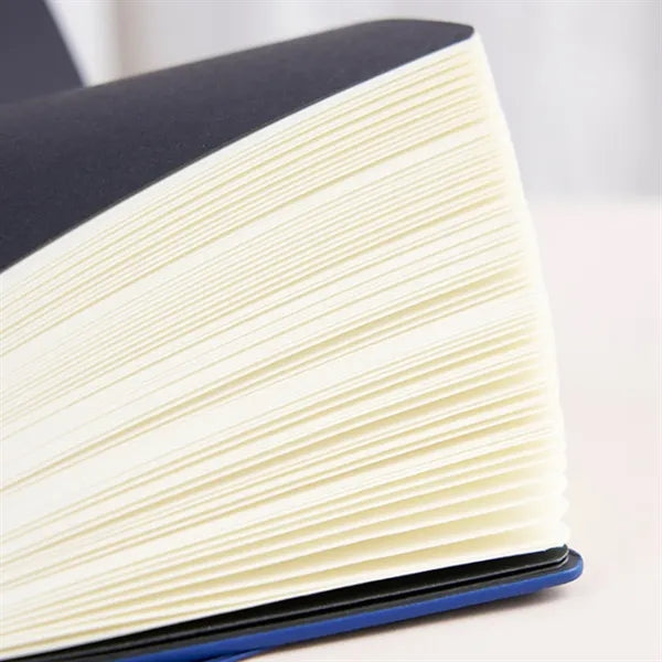 Bamboo Notebook with Built-in Phone Stand