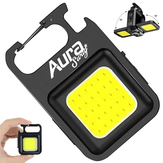 Ultra Bright Multi Function COB Work Light W/ Magnetic Base