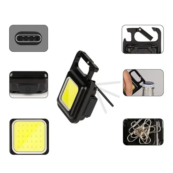 Ultra Bright Multi Function COB Work Light W/ Magnetic Base