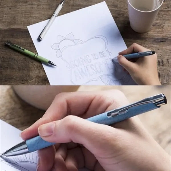 Sustainable Wheat Straw Gel Ink Pen