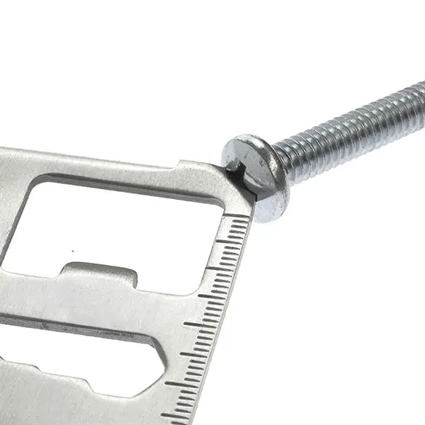 Stainless Steel Credit Card Survival Multi Tool