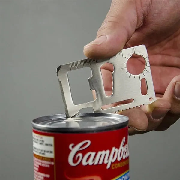Stainless Steel Credit Card Survival Multi Tool