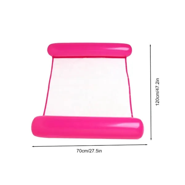Inflatable Water Hammock Float for Pool and Beach Leisure