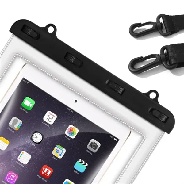Large Clear Waterproof Tablet Case for Swimming & Bath