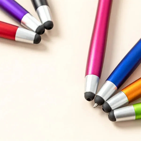 Retractable Capacitive Stylus Ballpoint Pen