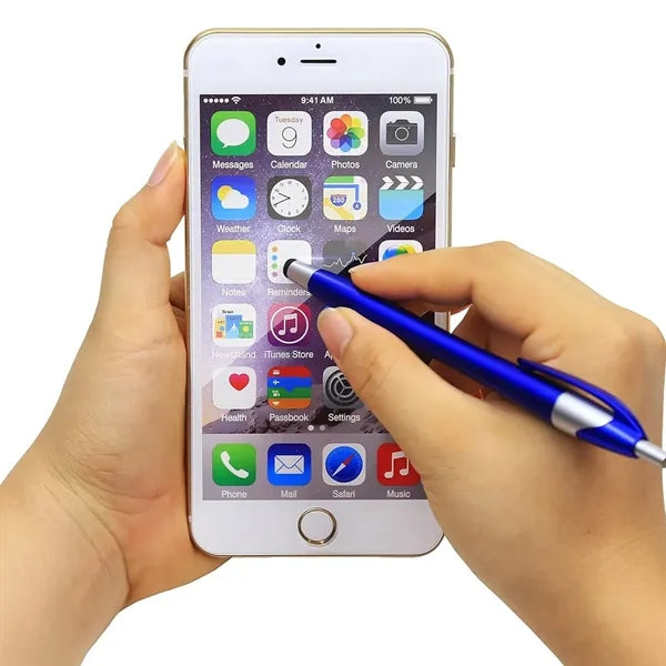 Retractable Capacitive Stylus Ballpoint Pen