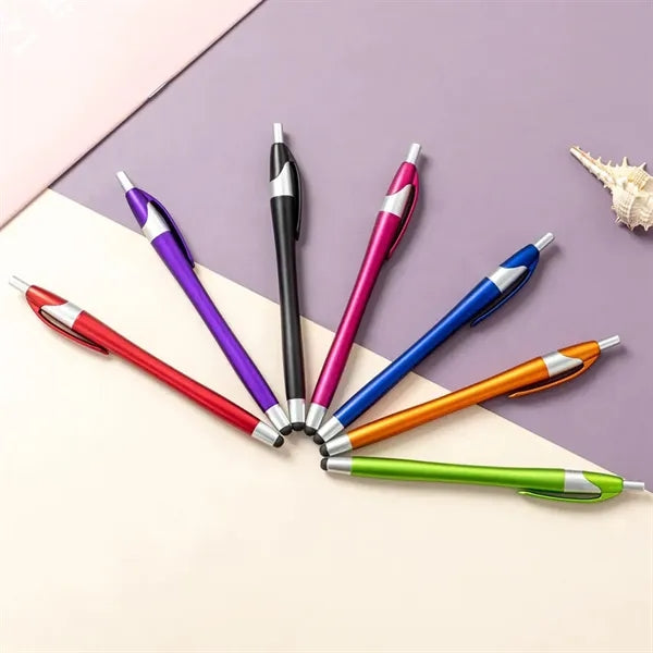 Retractable Capacitive Stylus Ballpoint Pen