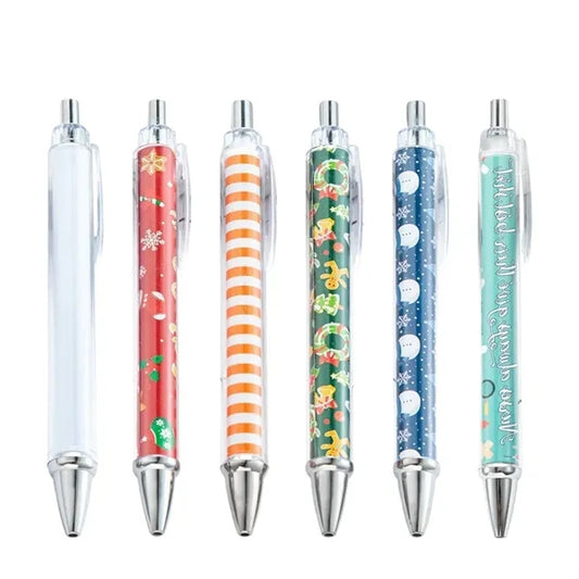 Pattern Paper Insert Ballpoint Pen