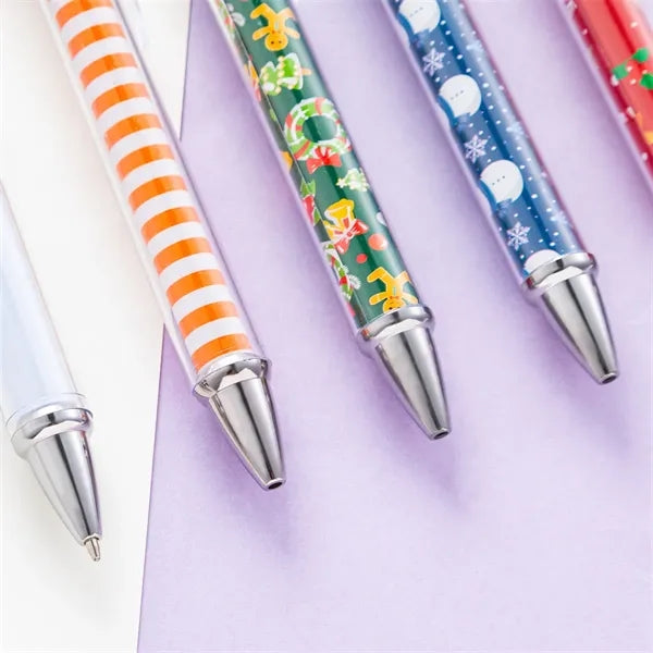 Pattern Paper Insert Ballpoint Pen