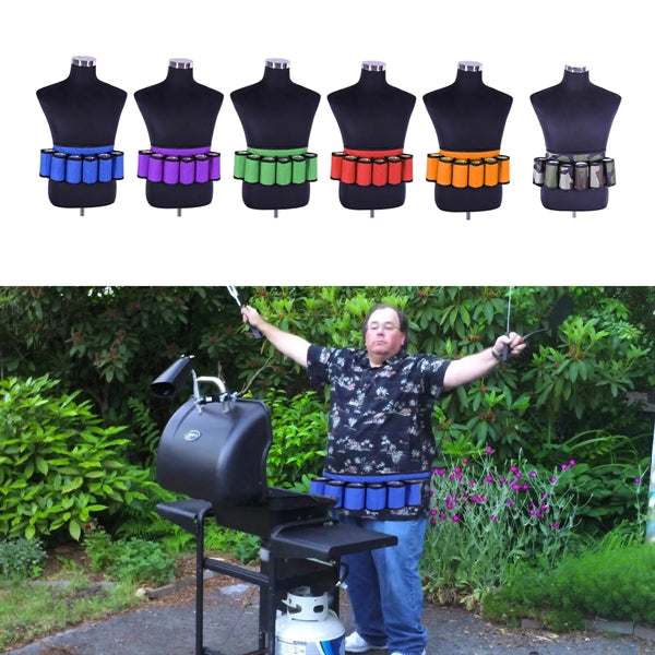 6 Pack Camping Beer Belt Grilling Party