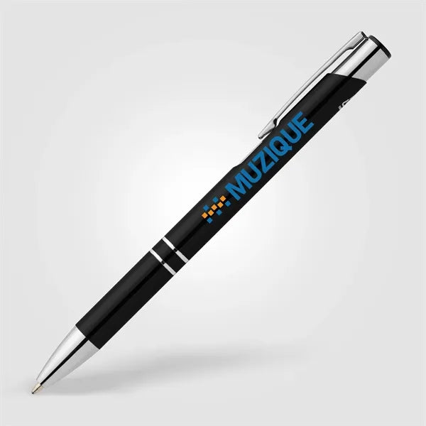 Tres-Chic Recycled Aluminum Chrome Trim Pen -ColorJet