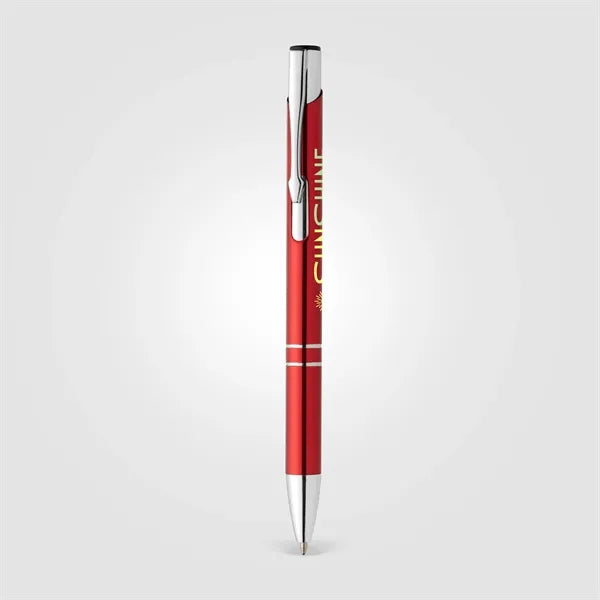 Tres-Chic Recycled Aluminum Chrome Trim Pen -ColorJet