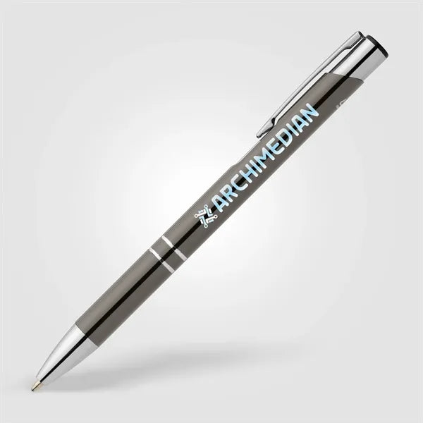 Tres-Chic Recycled Aluminum Chrome Trim Pen -ColorJet