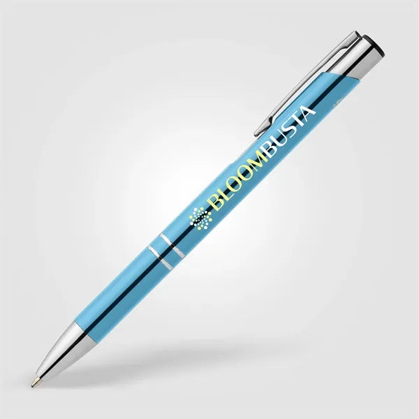 Tres-Chic Recycled Aluminum Chrome Trim Pen -ColorJet