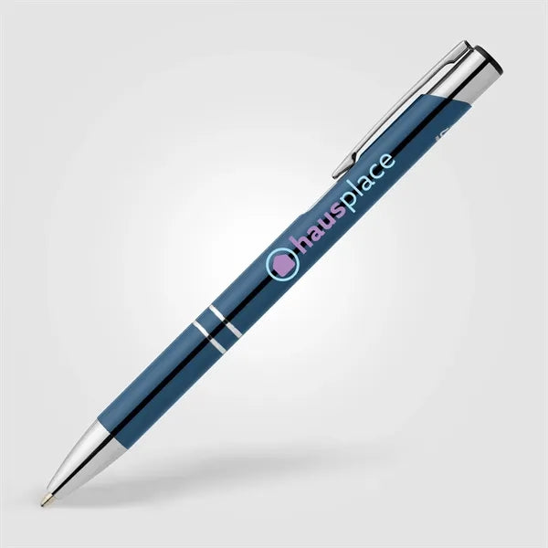Tres-Chic Recycled Aluminum Chrome Trim Pen -ColorJet