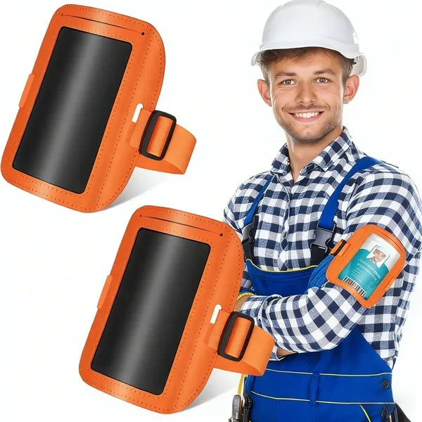 Adjustable Waterproof Arm Band Card Holder