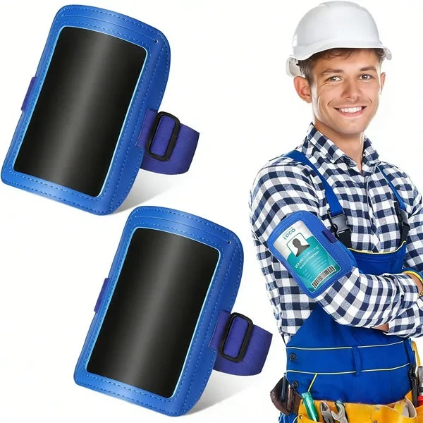 Adjustable Waterproof Arm Band Card Holder