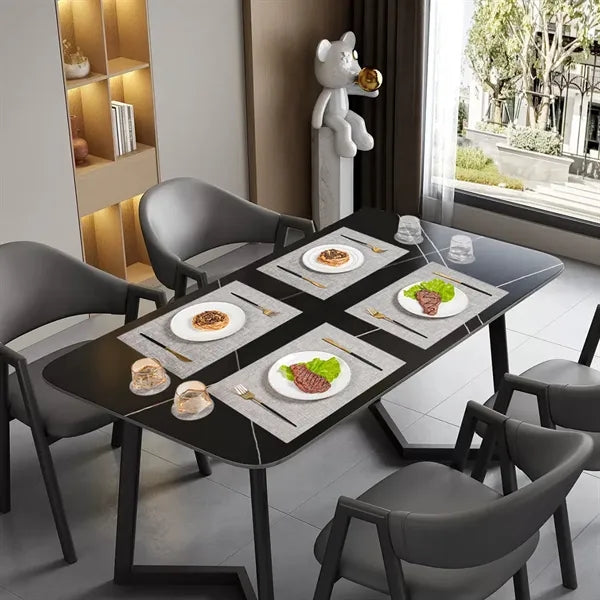 Faux Leather Placemat 16.9x11.8 in Multiple Colors