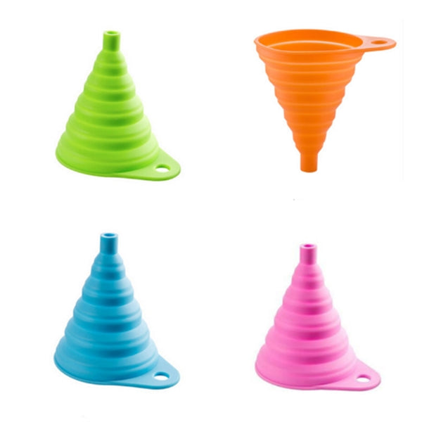 Portable Folding Silicone Funnel