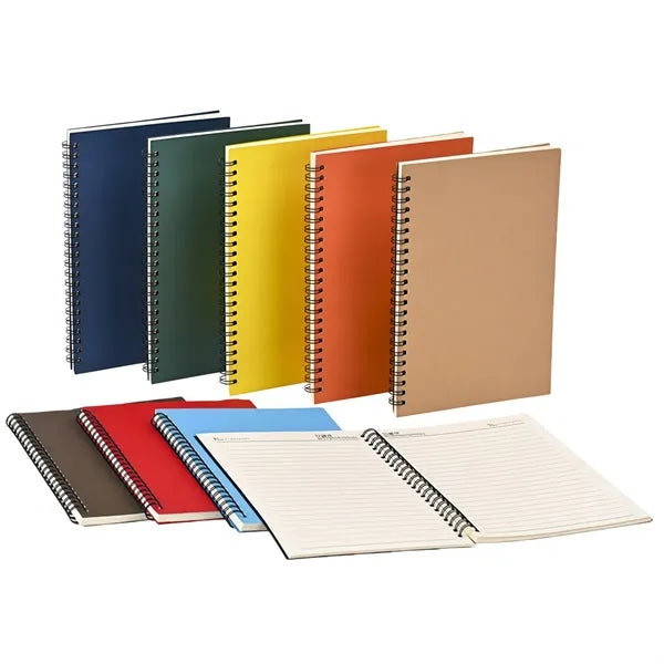 A5 Spiral Notebook Lined Multi Color Office Study Journal
