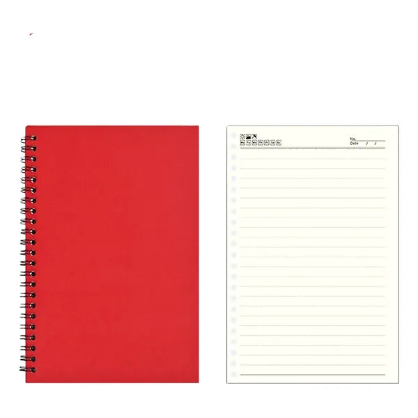 A5 Spiral Notebook Lined Multi Color Office Study Journal
