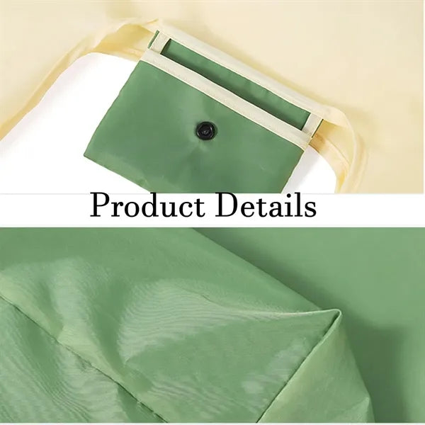Foldable Lightweight Spacious Eco Fabric Shopping Tote Bag