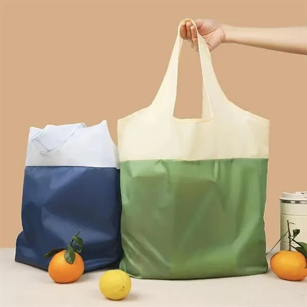 Foldable Lightweight Spacious Eco Fabric Shopping Tote Bag