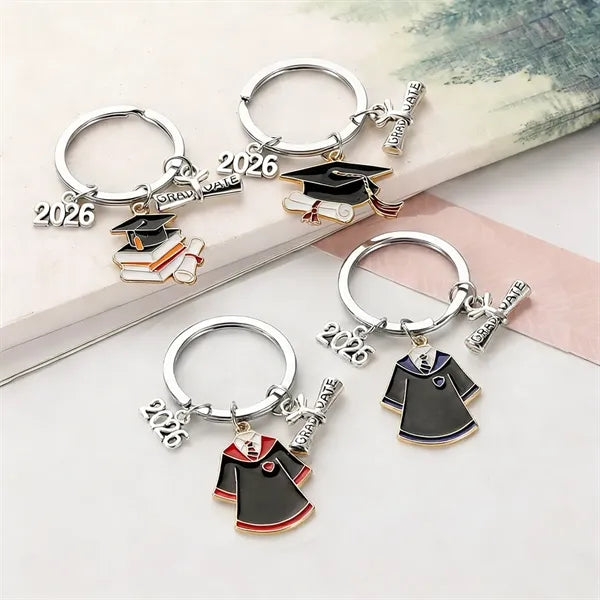 2026 Graduation Keepsake Keychain