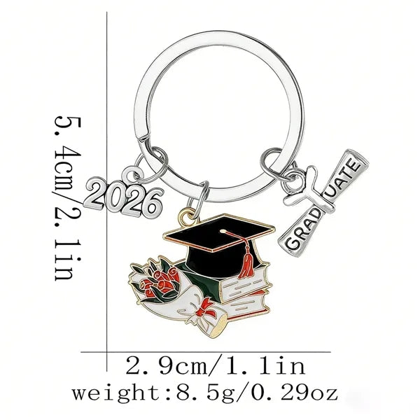 2026 Graduation Keepsake Keychain