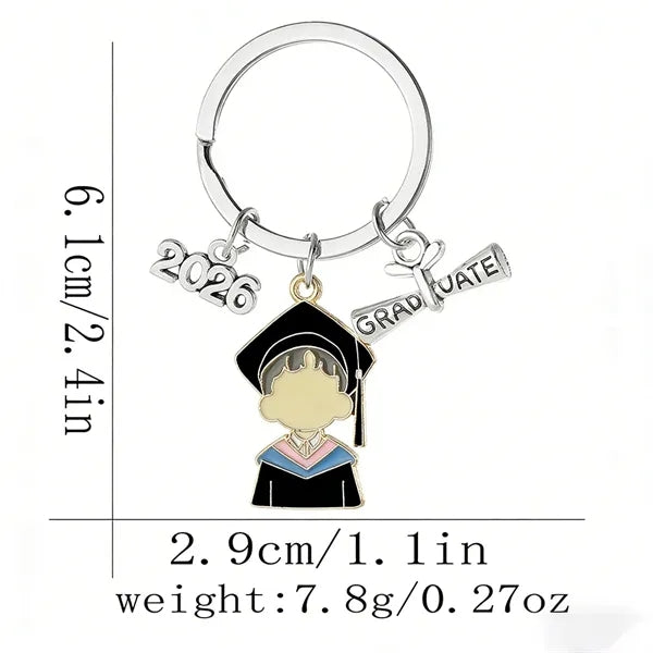 2026 Graduation Keepsake Keychain