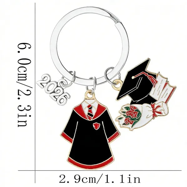 2026 Graduation Keepsake Keychain