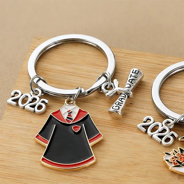 2026 Graduation Keepsake Keychain