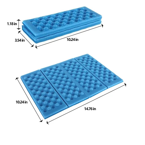 4-Folding Portable Lightweight Waterproof Foam Sitting Pad